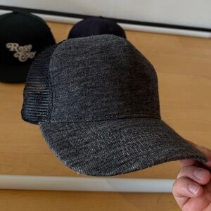 Gray Mesh Back Cap